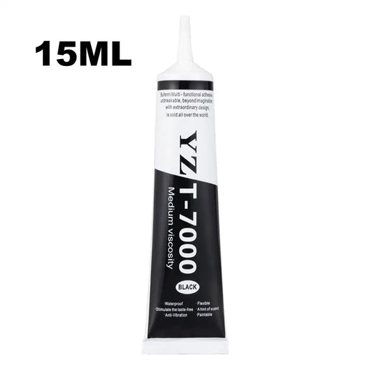 15Ml/50Ml/110Ml T-7000 Black Glue Mobile Phone Metal Screen Frame Repair Diamond Adhesive Liquid Glue Multipurpose Stong Bond